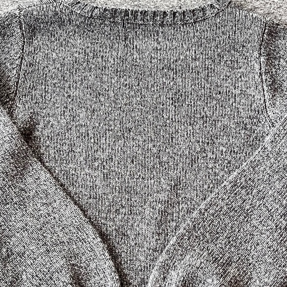 Scotch & Soda Maison Scotch Heart Cable Knit Sweater M Petite 100% Cotton Preppy - Picture 6 of 12